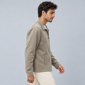 Scuba Suede Jacket | Stone