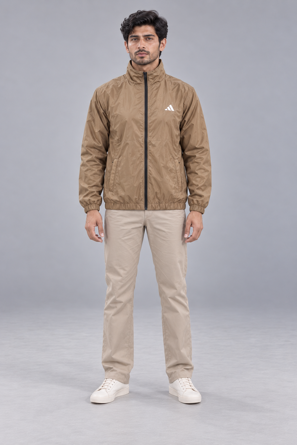 Unisex Windbreaker Jacket | Camel