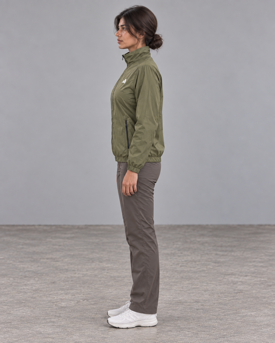 Unisex Windbreaker Jacket | Olive