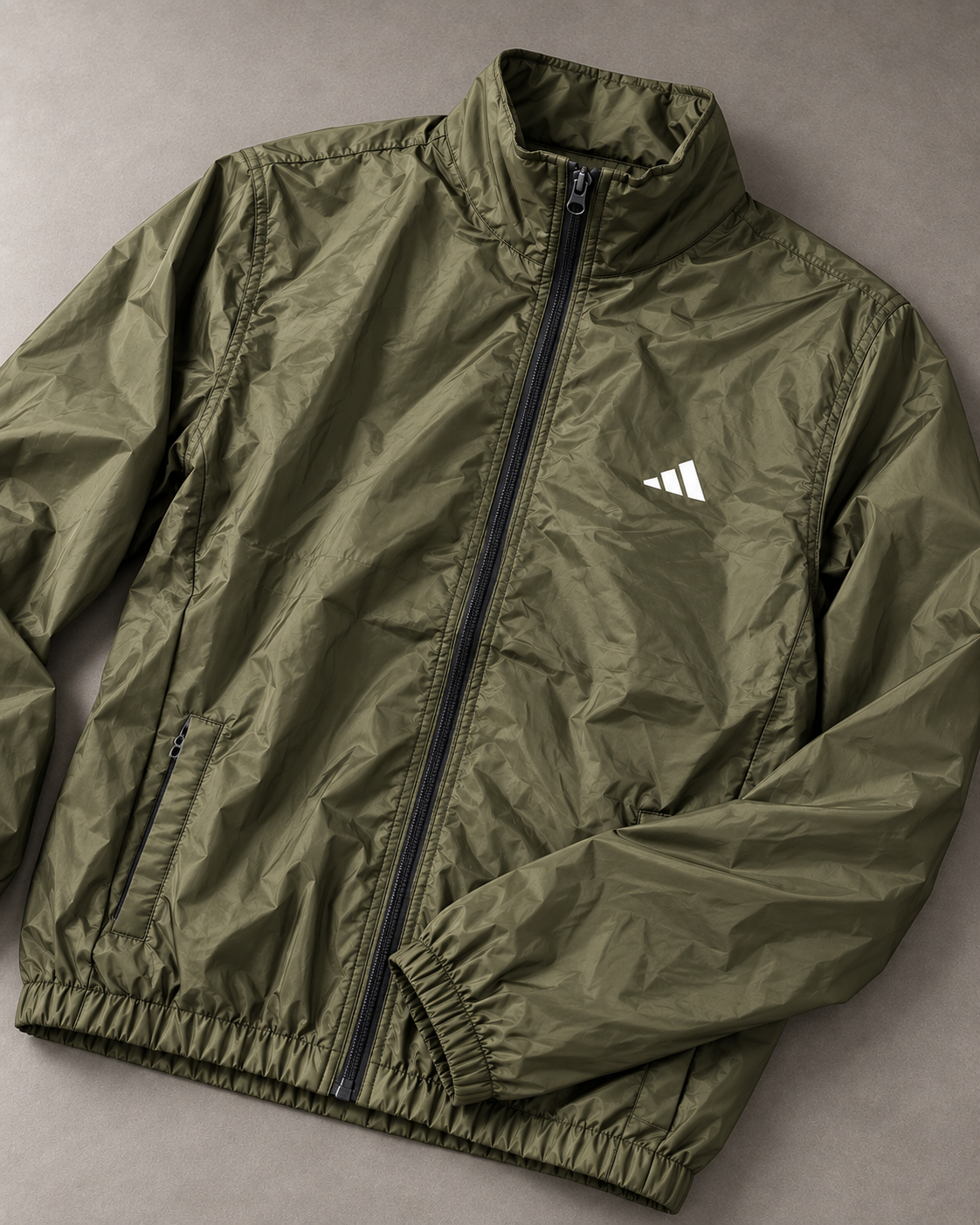 Unisex Windbreaker Jacket | Olive