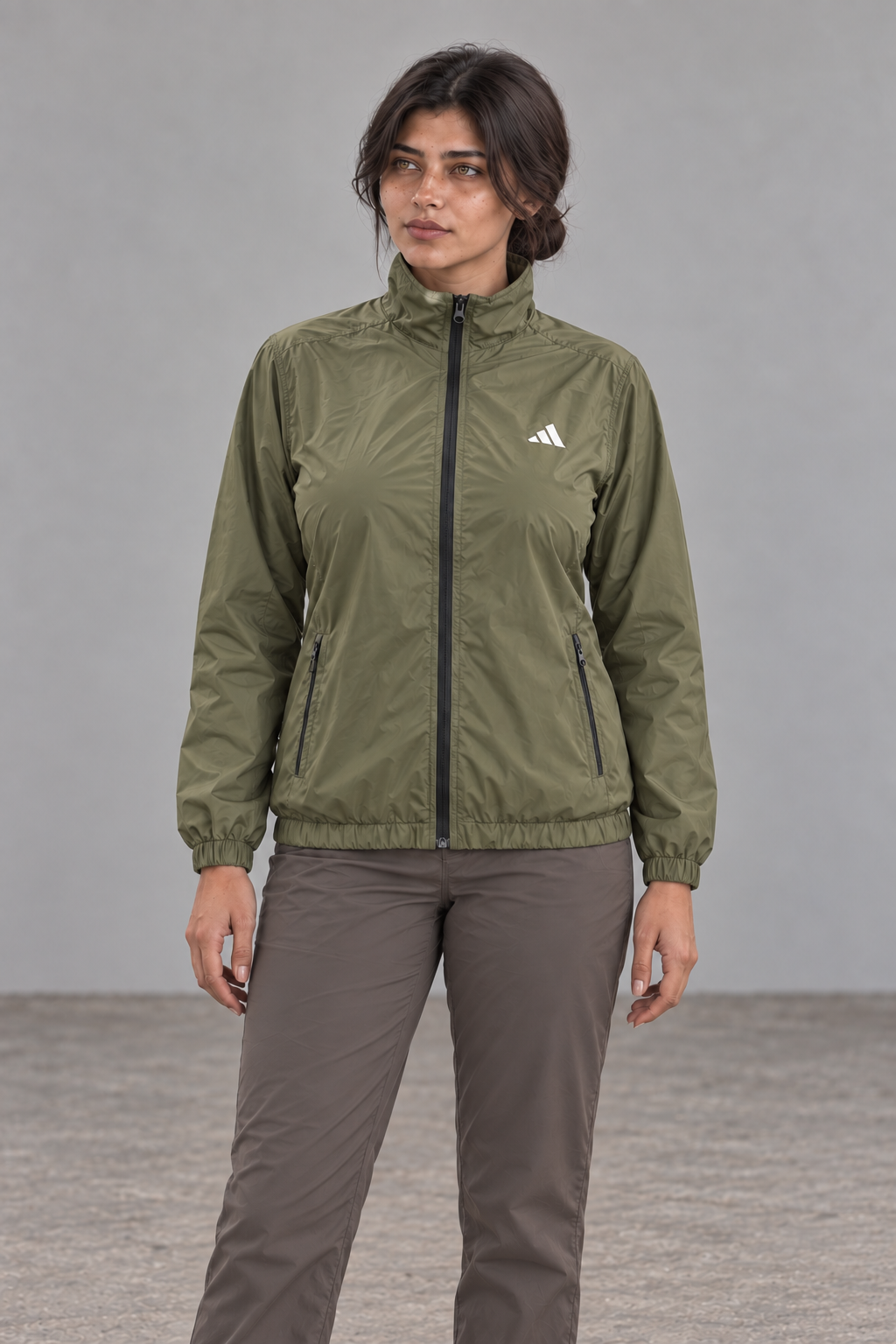 Unisex Windbreaker Jacket | Olive