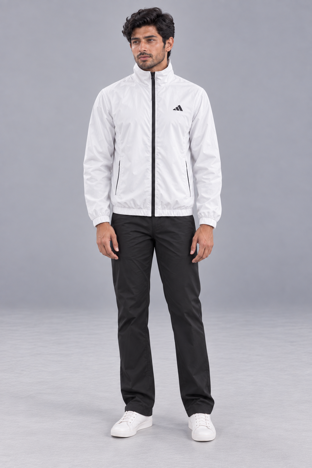Unisex Windbreaker Jacket | White