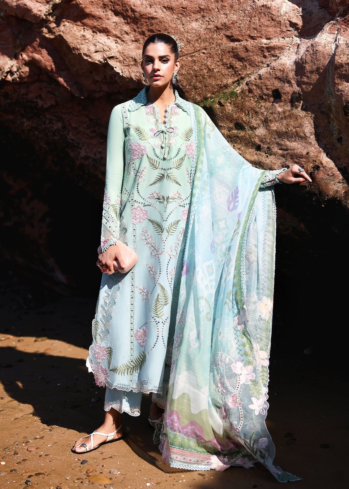 Saira Shakira Inspired Tali 3-B Dupe — Sky Blue