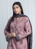 Edenrobe Allure Rose Printed Khaddar 3-Piece Suit | EWU6A3-37162-3P