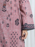 Edenrobe Allure Rose Printed Khaddar 3-Piece Suit | EWU6A3-37162-3P