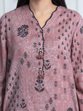 Edenrobe Allure Rose Printed Khaddar 3-Piece Suit | EWU6A3-37162-3P