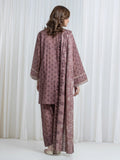 Edenrobe Allure Rose Printed Khaddar 3-Piece Suit | EWU6A3-37172-3P