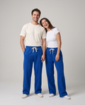 Imported Terry Trousers — Cobalt Blue