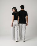Imported Terry Trousers — Heather Grey