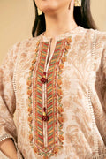 Nishat Linen Unstitched 3-Piece — Sand | 42405043