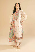 Nishat Linen Unstitched 3-Piece — Cream | 42405048