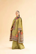 Nishat Linen Unstitched 3-Piece — Olive | 42503133