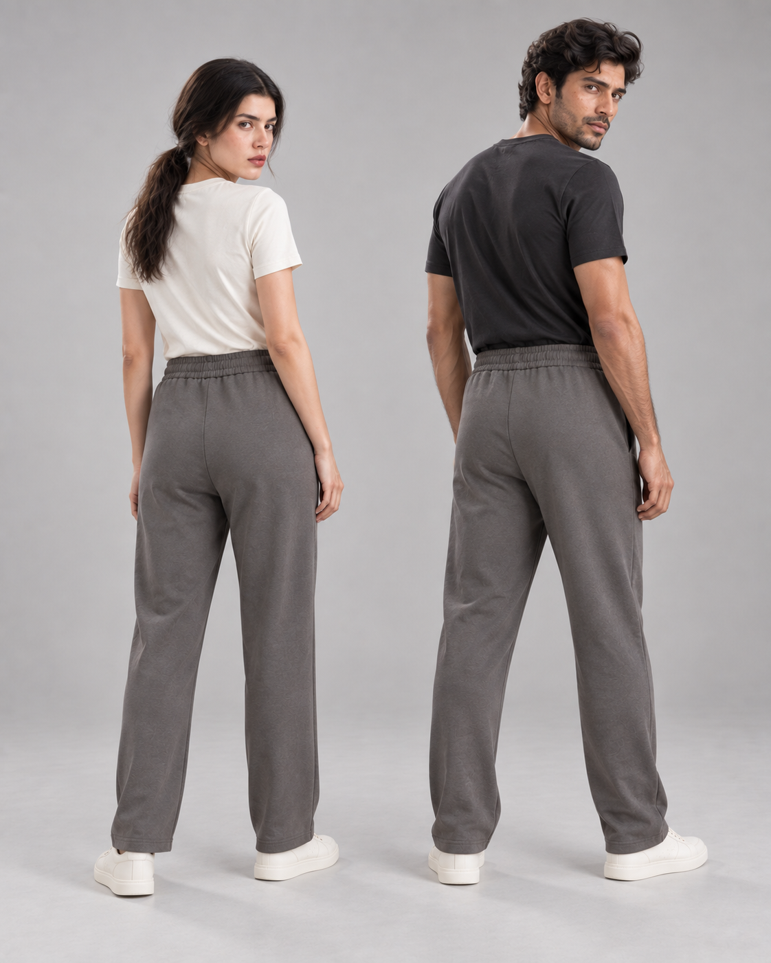 SHADE22 Imported Joggers — Charcoal Grey