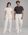 SHADE22 Imported Joggers — Cream