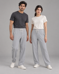 SHADE22 Imported Joggers — Light Grey