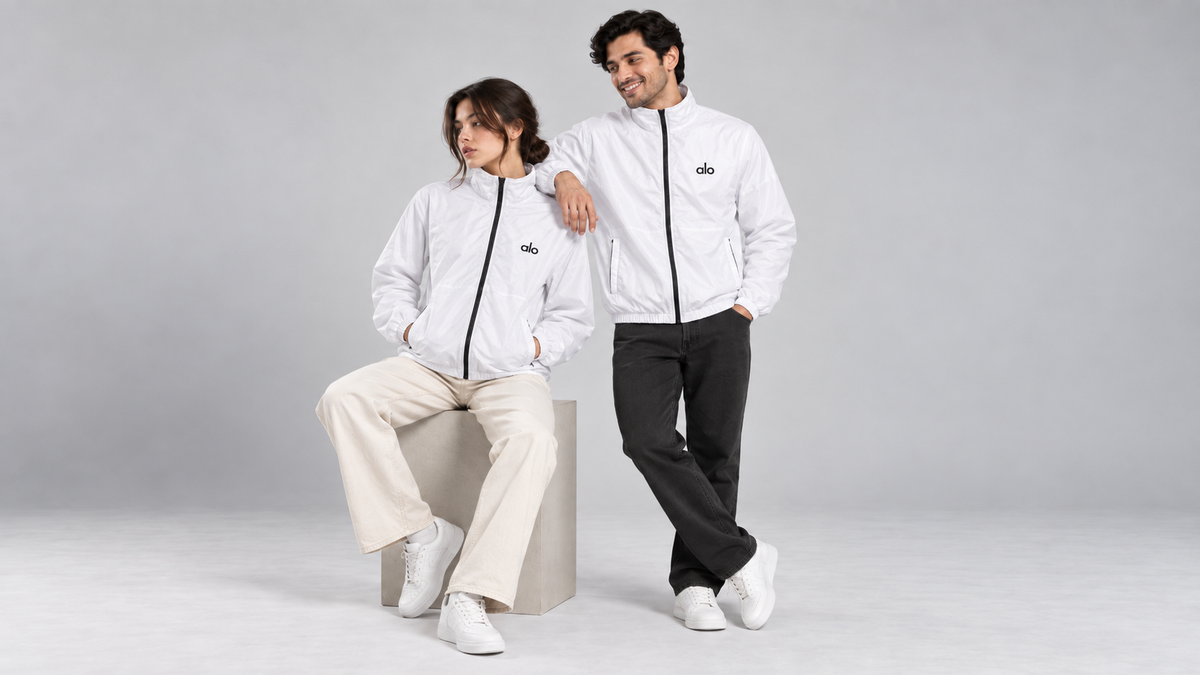 Alo Windbreaker | White