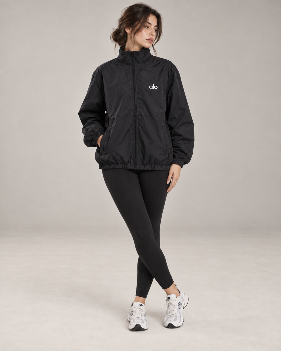 Alo Windbreaker | Black