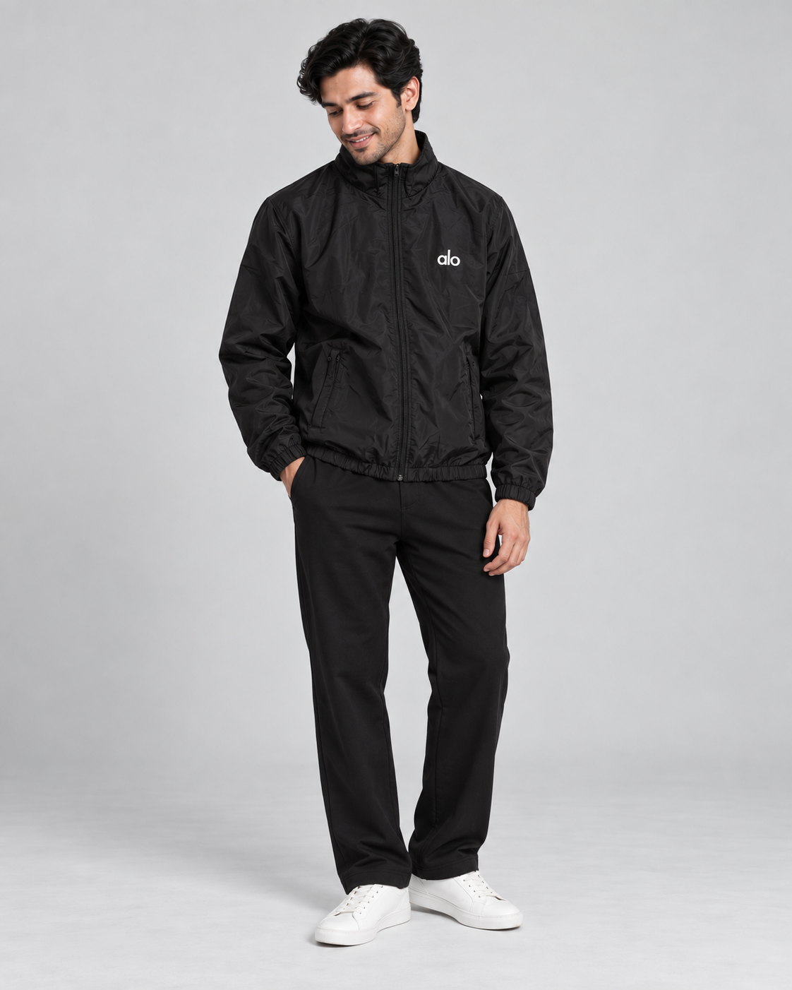 Alo Windbreaker | Black
