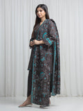 Edenrobe Allure Brown Khaddar 3-Piece Suit | EWU6A3-37035-3P
